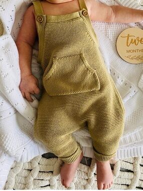 Little Planet Organic by Carter’s Knit Overalls